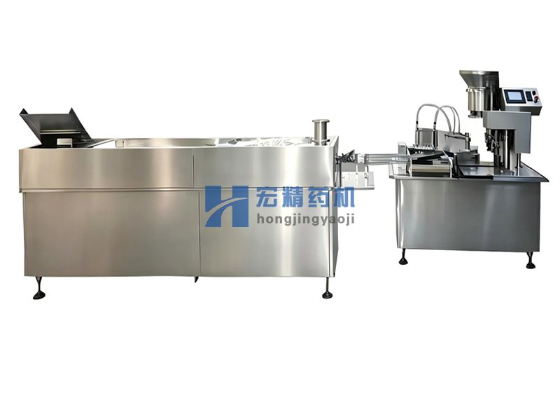 XHP-1全自动口服液瓶洗烘灌封生产线 